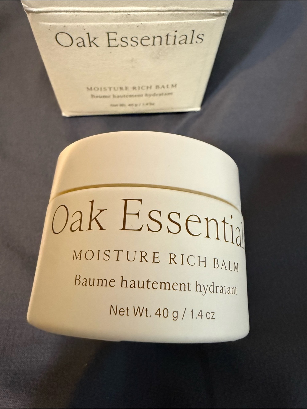 Oak Essentials Moisture Rich Balm — Cream Nourishing Hydrator